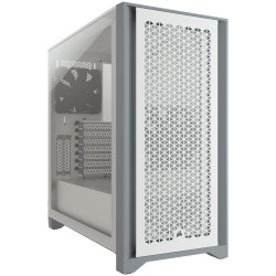 Кутия за компютър Corsair 4000D Airflow Tempered Glass Mid-Tower, White
