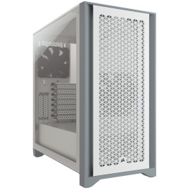 Кутия за компютър Corsair 4000D Airflow Tempered Glass Mid-Tower, White