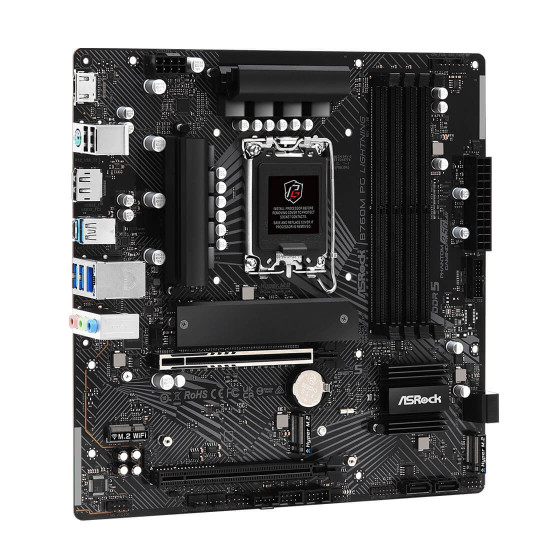 Дънна платка ASRock B760, Micro ATX, 4x DDR5, Intel B760, LGA 1700