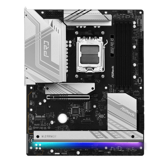 Дънна платка ASRock B850 Pro RS, AM5, PCIe 5.0, ATX, 4 x DDR5