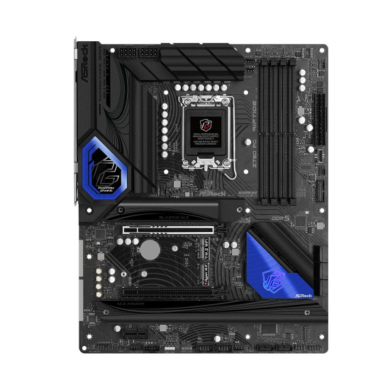 Дънна платка ASRock Z790 PG Riptide, ATX, Socket LGA1700, 4x DDR5, 1x PCIe 5.0 x16