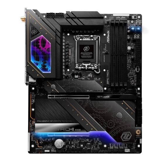 Дънна платка ASRock Z890 Taichi, ATX, Socket LGA1851, 4x DDR5, 1x PCIe 5.0 x16