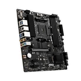 Дънна платка MSI B550M PRO-VDH WIFI, mATX, Socket AM4, AMD B550, Dual Channel DDR4, 1x PCIe 4.0/3.0 x16