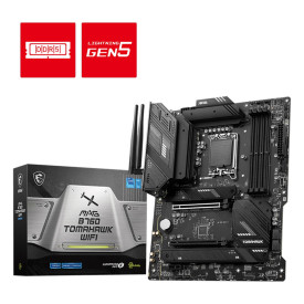 Дънна платка MSI MAG B760 TOMAHAWK WIFI, ATX, 1700, LAN, WI-FI 6E, BT