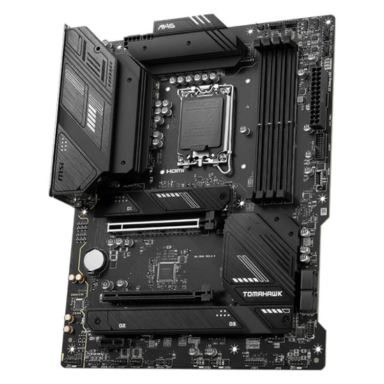 Дънна платка MSI MAG B760 TOMAHAWK WIFI, ATX, 1700, LAN, WI-FI 6E, BT
