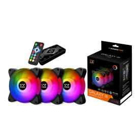 Комплект вентилатори XIGMATEK Galaxy III Essential EN45433, 3x BX120