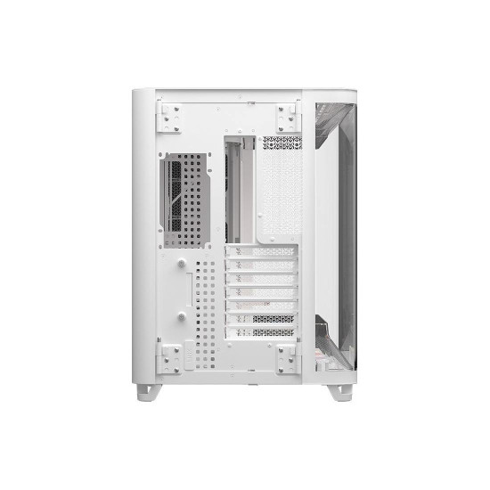 Кутия за компютър CORSAIR AIR 5400 RS-R ARGB, Tempered Glass, Mid-Tower, White
