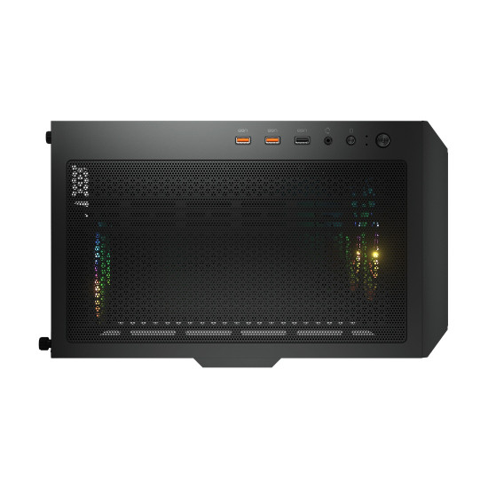 Кутия за компютър COUGAR AIRFACE RGB PC Case, Mid Tower, Black
