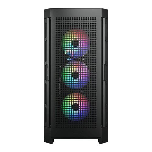 Кутия за компютър COUGAR DUOFACE PRO RGB PC Case, Mid Tower, Black