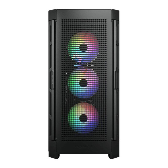 Кутия за компютър COUGAR DUOFACE PRO RGB PC Case, Mid Tower, Black