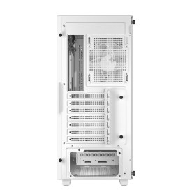 Кутия за компютър DeepCool CC560 WH V2, Mid Tower, 4 предварително инсталирани 120 mm LED вентилатора, White