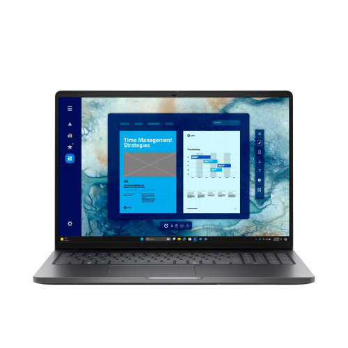 Лаптоп Dell Pro 16 PC16255, 16.0 инча WUXGA, AMD Ryzen 7 350, 16GB RAM DDR5, 512GB SSD M.2, AMD Radeon 860M, Bluetooth 5.3, без Wi-Fi, Windows 11 Pro