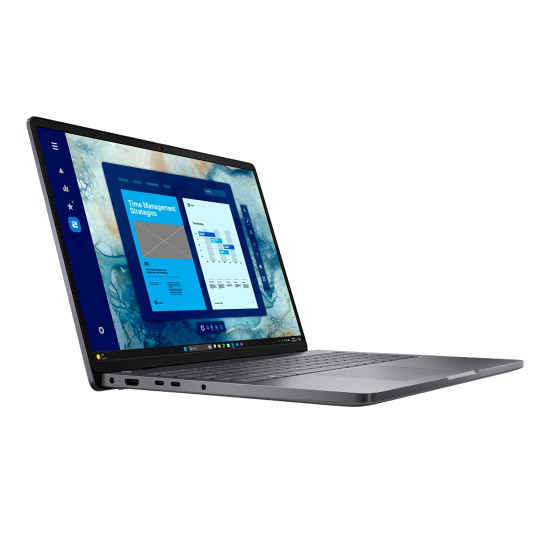 Лаптоп Dell Pro 16 PC16255, 16.0 инча WUXGA, AMD Ryzen 7 350, 16GB RAM DDR5, 512GB SSD M.2, AMD Radeon 860M, Bluetooth 5.3, без Wi-Fi, Windows 11 Pro