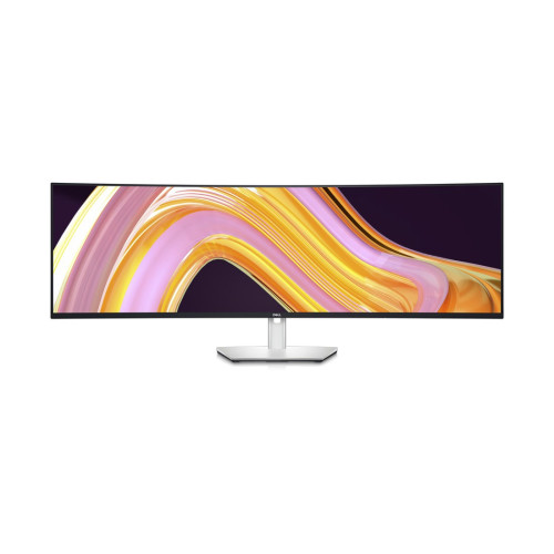 Монитор Dell UltraSharp U4924DW, 49 инча, Dual QHD, IPS Black, USB-C хъб, 90W Power Delivery, KVM, RJ45, ENERGY STAR