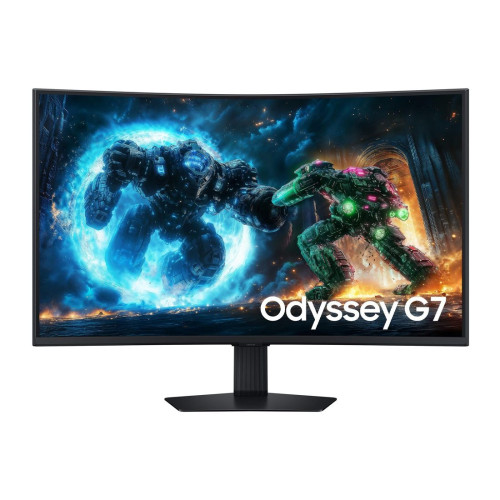 Монитор Samsung Odyssey G7 LS37FG750EUXEN, 37 инча, UHD (3840 x 2160), 165 Hz, 1 ms, CoreSync Lighting