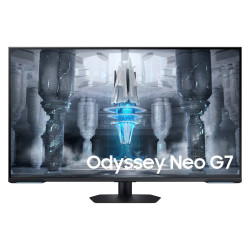 Монитор Samsung Odyssey Neo G7 G70NC, 43 инча, 4K UHD, 144Hz, 1ms, VA панел, DisplayHDR 600, Smart TV, Speakers