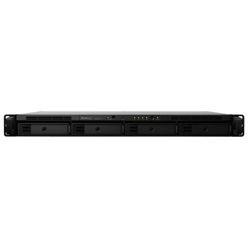 NAS устройство Synology NAS RS422+, Rack, AMD Ryzen R1600, 2GB DDR4, 4-Bay, USB, LAN 2x1GbE
