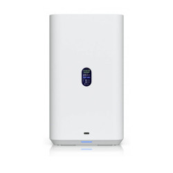 NAS устройство Ubiquiti UniFi UNAS-2-W-EU, 2 гнезда за 3.5 инча HDD, 2.5 GbE, USB-C, включен PoE+, + адаптер