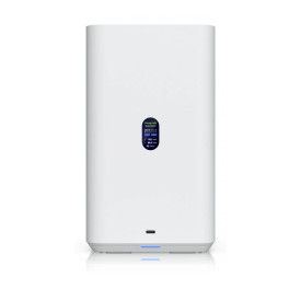 NAS устройство Ubiquiti UniFi UNAS-2-W-EU, 2 гнезда за 3.5 инча HDD, 2.5 GbE, USB-C, включен PoE+, + адаптер