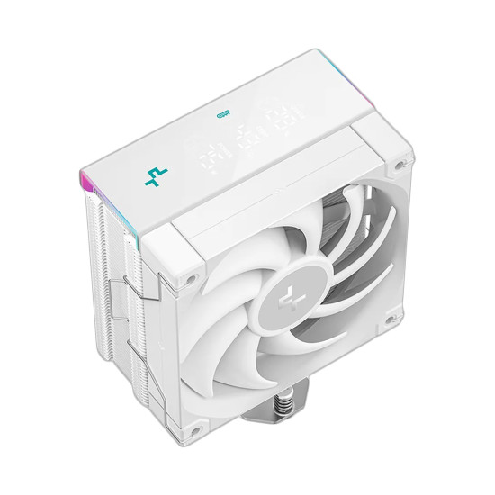 Охладител за процесор DeepCool AK400 Digital Pro WH, 220W TDP, 1x120mm, ARGB, White
