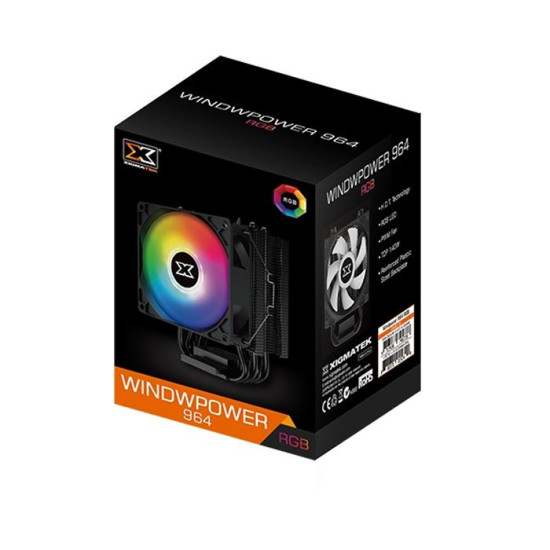 Охладител за процесор XIGMATEK Windpower EN46478, Black