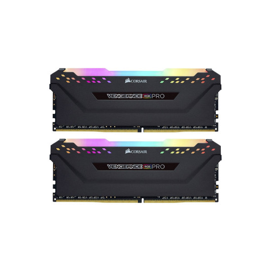 RAM памет Corsair Vengeance RGB PRO, 16GB (2x8GB) DDR4, 3600MT/s, CL20, Kit of 2