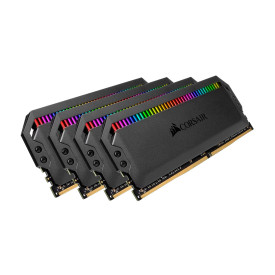 RAM памет Corsair Dominator Platinum RGB, 32GB (4x8GB) DDR4, 3200MT/s, CL16, Kit of 4