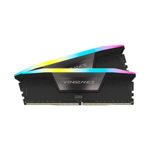 RAM памет Corsair Vengeance RGB, 64GB (2x32GB) DDR5, 6000MT/s, CL40-50, AMD Optimized, Kit of 2