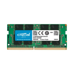 RAM памет Crucial, 16GB, 1x16GB, DDR4, 3200MHz, CL22, SODIMM, Black