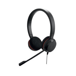Слушалки Jabra Evolve 20 MS Stereo, USB-A, 150 - 7000 Hz, Black