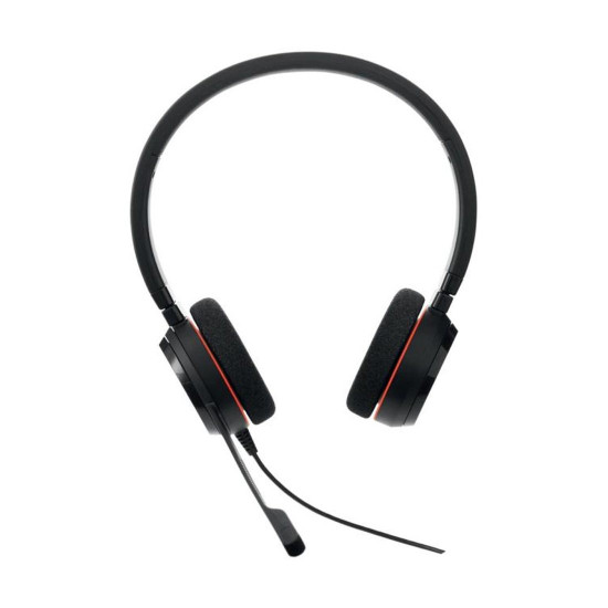 Слушалки Jabra Evolve 20 MS Stereo, USB-A, 150 - 7000 Hz, Black