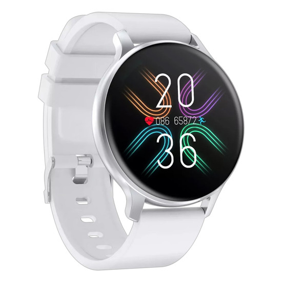 Смарт часовник Canyon Badian SW68, 45 mm, Silver white