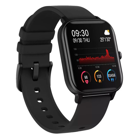 Смарт часовник Canyon Wildberry SW-74, 43 mm, Black