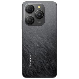 Смартфон Blackview Shark 9, 6.67 инча, HD+ IPS (720x1604), 90Hz, 8GB RAM & 256GB ROM, LPDDR4X + UFS2.2, DokeOS 4.0 (Android 14), 5000mAh, 18W, 4G, 5G Band, Black