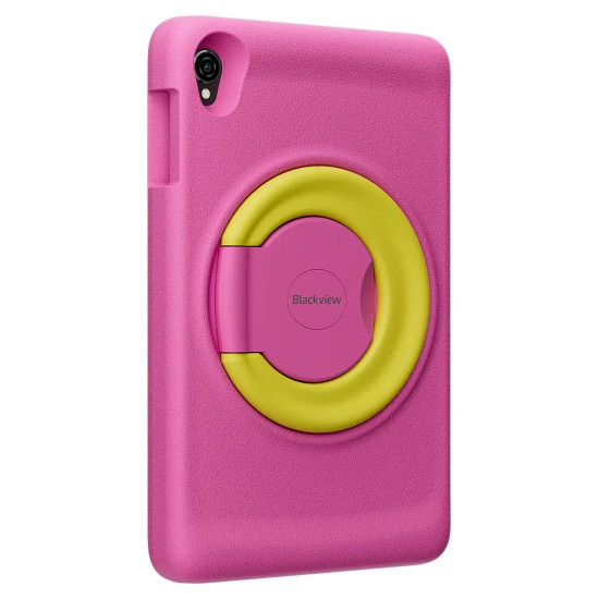 Таблет Blackview Tab A5 Kids, 8.0 инча HD+ IPS 800x1280, Unisoc Tiger T310, 3GB + 64GB, LPDDR4 + EMMC5.1, 5100mAh, Android 14, Pink