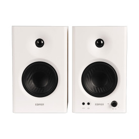 Тонколони EDIFIER MR4, 2.0 система, 2x21W RMS, Bluetooth 5.4, TRS, RCA, AUX, Hi-Res Audio, White