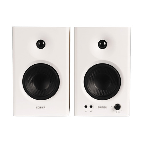 Тонколони EDIFIER MR4, 2.0 система, 2x21W RMS, Bluetooth 5.4, TRS, RCA, AUX, Hi-Res Audio, White