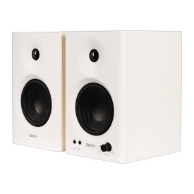 Тонколони EDIFIER MR4, 2.0 система, 2x21W RMS, Bluetooth 5.4, TRS, RCA, AUX, Hi-Res Audio, White