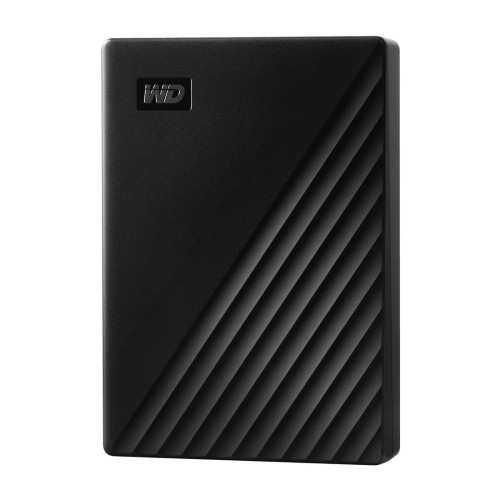 Външен твърд диск WD My Passport, 5 TB, USB 3.2, Black