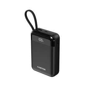 Външна батерия CANYON OnPower 204, 20000 mAh, Black