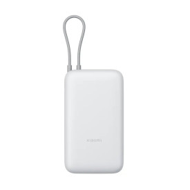 Външна батерия Xiaomi, 20000 mAh, вграден кабел, GL, Light Gray