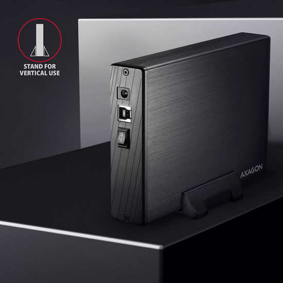 Външна кутия за диск AXAGON EE35-XA3, USB 3.2, 3.5 инча HDD