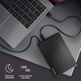 Външна кутия за диск AXAGON EE35-XA3, USB 3.2, 3.5 инча HDD