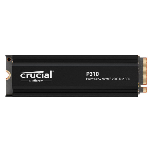 Вътрешен SSD диск Crucial P310, 1 TB, M.2 2280, PCIe 4.0 NVMe, с радиатор