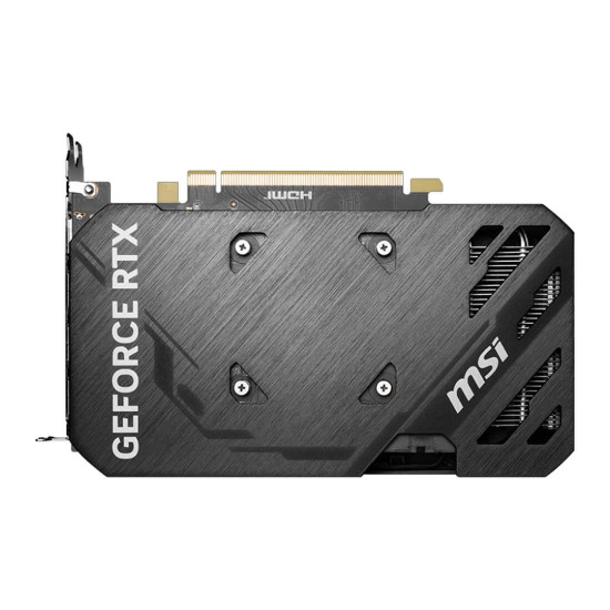Видеокарта MSI GeForce RTX 4060 Ti VENTUS 2X BLACK 8G OC, 8GB GDDR6, 128-bit, 550W, PCIe 4.0, 3x DP 1.4a, HDMI 2.1a