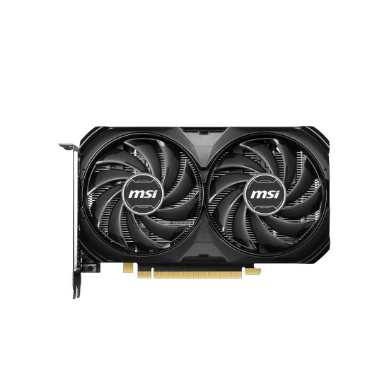 Видеокарта MSI GeForce RTX 4060 Ti VENTUS 2X BLACK 8G OC, 8GB GDDR6, 128-bit, 550W, PCIe 4.0, 3x DP 1.4a, HDMI 2.1a