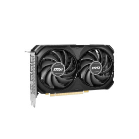 Видеокарта MSI GeForce RTX 4060 Ti VENTUS 2X BLACK 8G OC, 8GB GDDR6, 128-bit, 550W, PCIe 4.0, 3x DP 1.4a, HDMI 2.1a