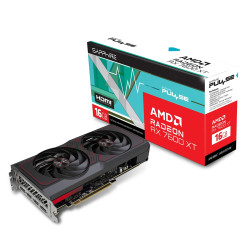 Видеокарта SAPPHIRE PULSE AMD Radeon RX 7600 XT 16GB GDDR6, 128-bit, 2 x HDMI, 2 x DP