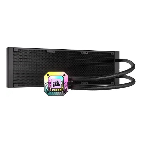 Водно охлаждане за процесор CORSAIR iCUE H170i ELITE CAPELLIX XT, 420mm