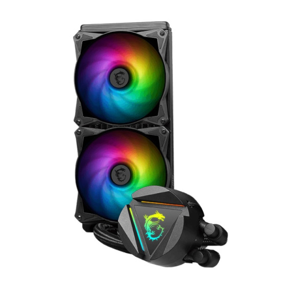 Водно охлаждане за процесор MSI MAG CORELIQUID 240R V2, 2x 120mm